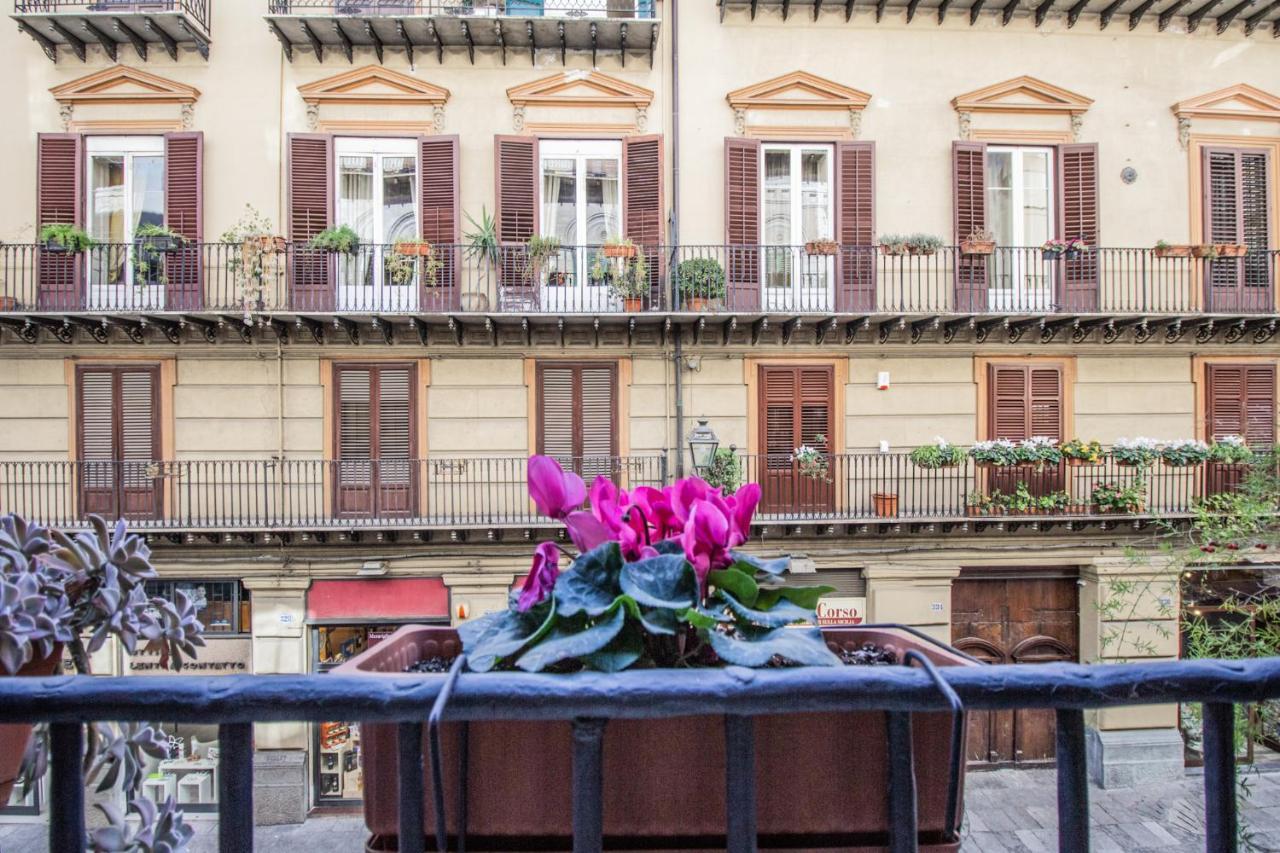 לינה וארוחת בוקר פלרמו Palazzo Ragusi - Locazioni Turistiche מראה חיצוני תמונה