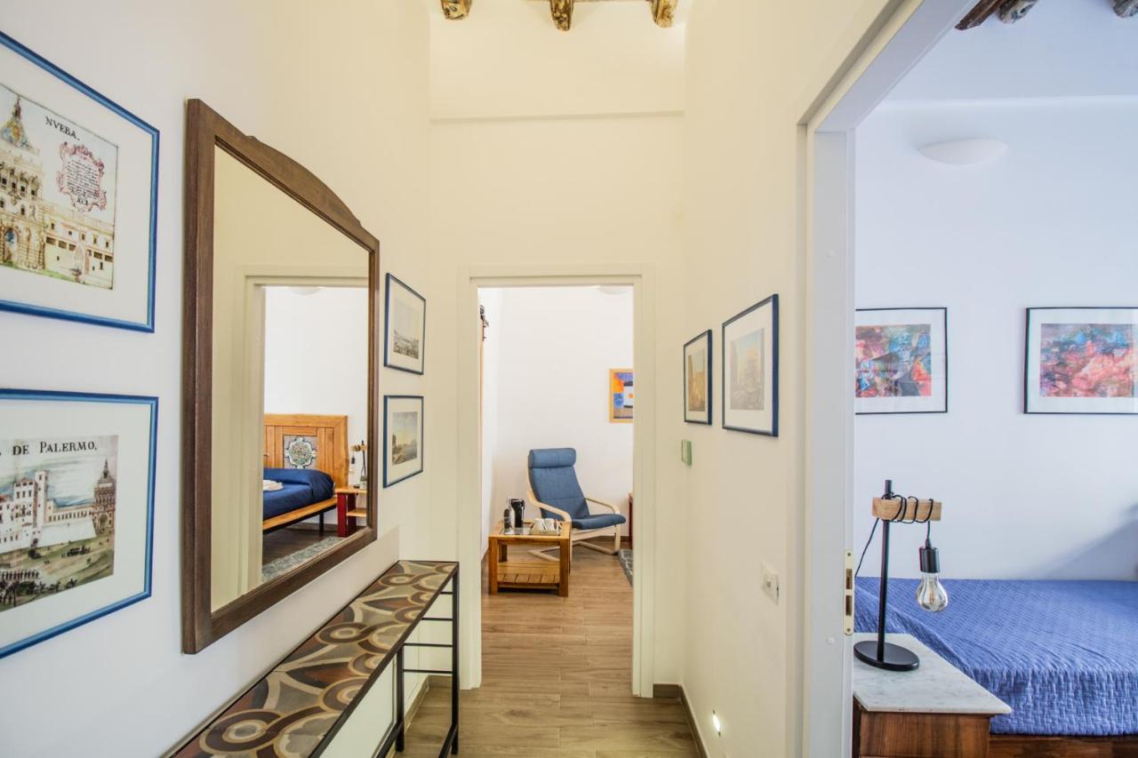 לינה וארוחת בוקר פלרמו Palazzo Ragusi - Locazioni Turistiche מראה חיצוני תמונה